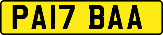 PA17BAA