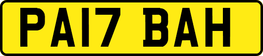 PA17BAH