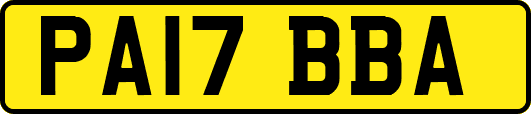 PA17BBA