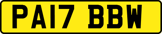 PA17BBW