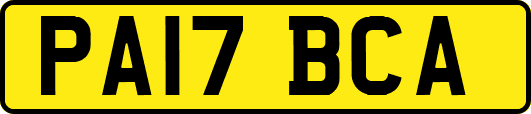 PA17BCA
