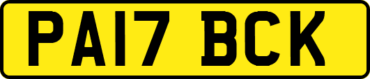 PA17BCK