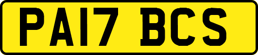 PA17BCS