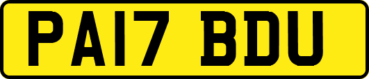 PA17BDU