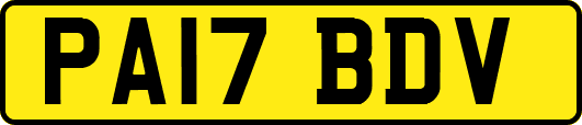 PA17BDV