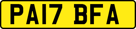 PA17BFA
