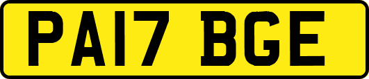 PA17BGE