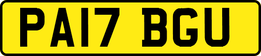 PA17BGU