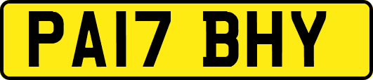 PA17BHY
