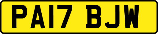 PA17BJW