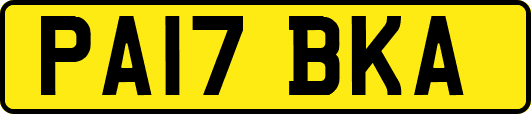 PA17BKA