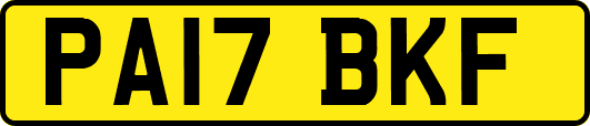 PA17BKF