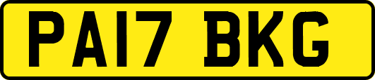 PA17BKG