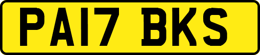 PA17BKS