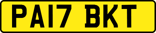 PA17BKT
