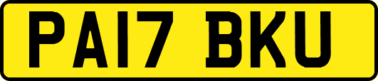 PA17BKU