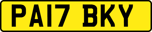 PA17BKY