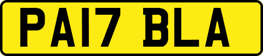 PA17BLA