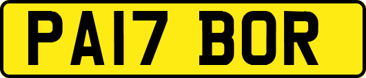PA17BOR