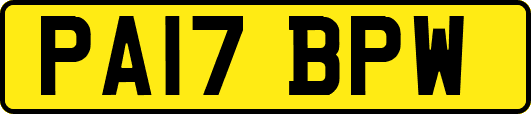 PA17BPW