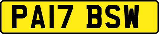 PA17BSW