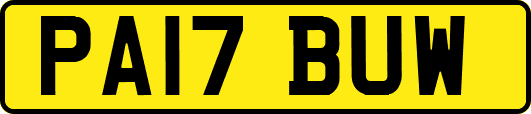PA17BUW