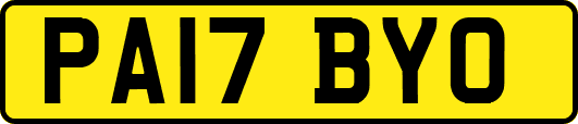 PA17BYO
