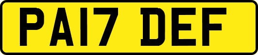 PA17DEF