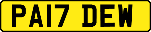 PA17DEW