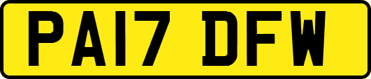 PA17DFW