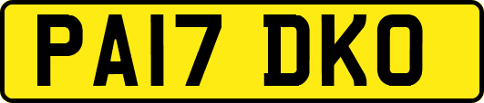 PA17DKO