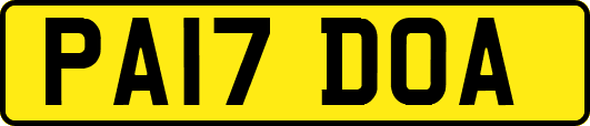 PA17DOA
