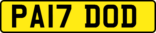 PA17DOD