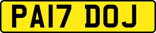 PA17DOJ