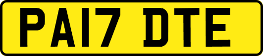 PA17DTE