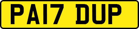 PA17DUP