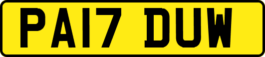 PA17DUW