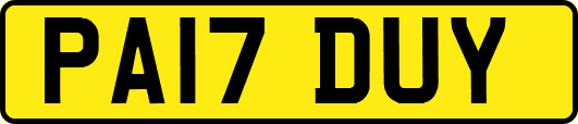 PA17DUY
