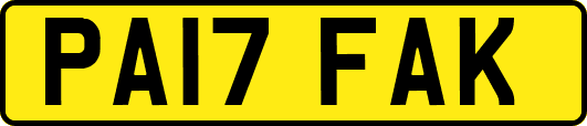 PA17FAK