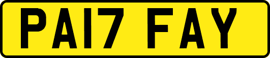 PA17FAY