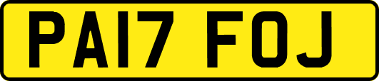 PA17FOJ