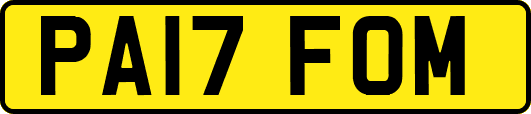 PA17FOM