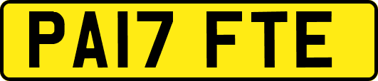 PA17FTE