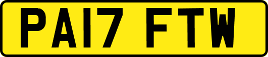 PA17FTW