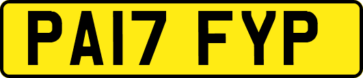PA17FYP