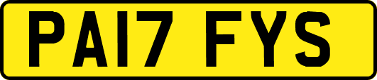 PA17FYS