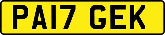 PA17GEK