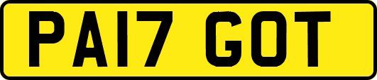 PA17GOT