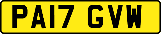 PA17GVW