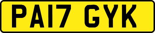 PA17GYK